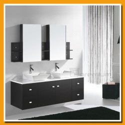 modern black bathroom furniture